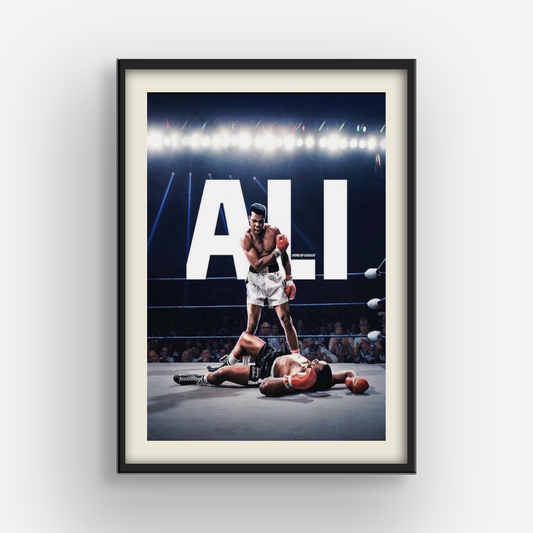 Muhammad Ali Boxing Poster