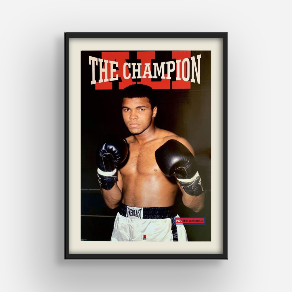 Muhammad Ali Boxing Poster