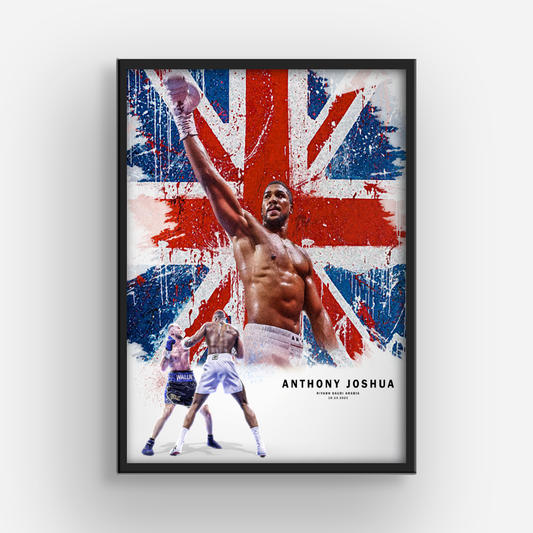 Anthony Joshua Boxing Poster