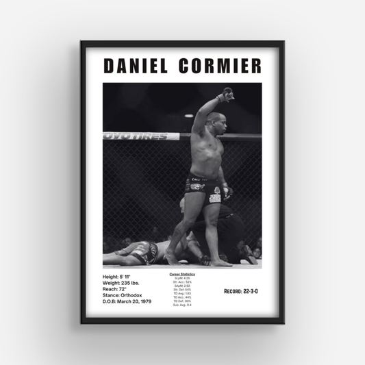 Daniel Cormier MMA Poster