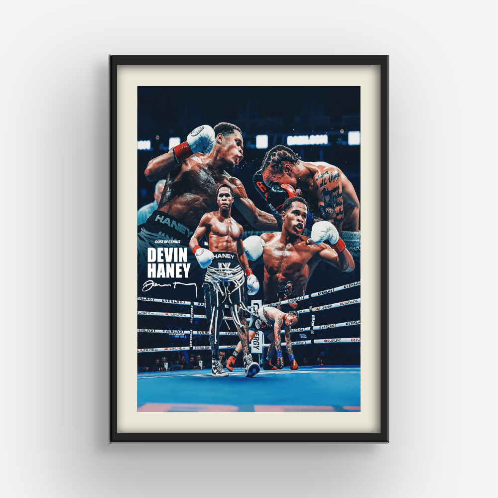 Devin haney Boxing Poster