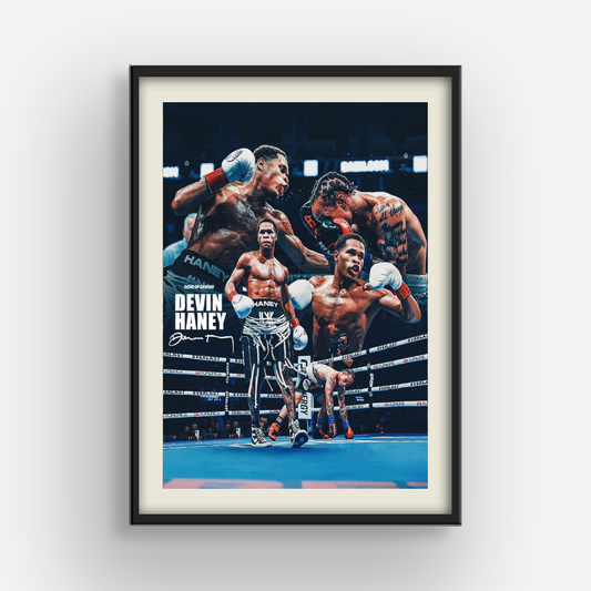 Devin haney Boxing Poster