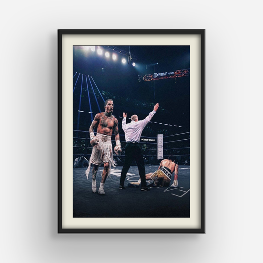 Gervonta Davis Boxing Poster