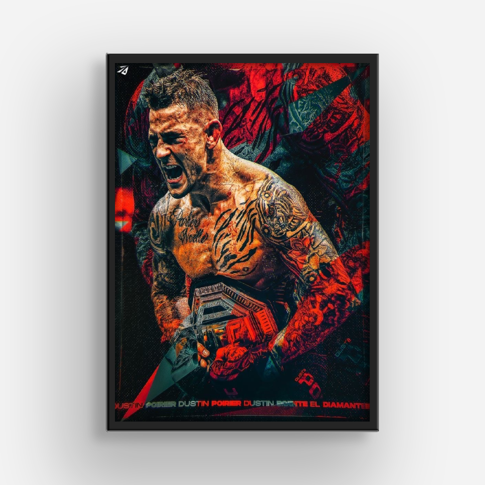 Dustin Poirier MMA Poster