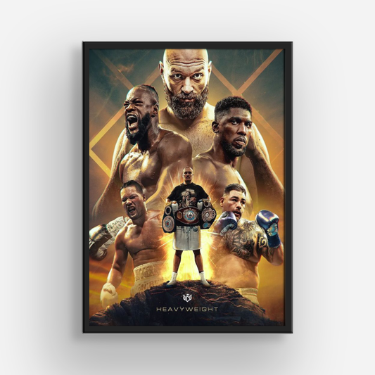 Heavyweight Boxing Poster