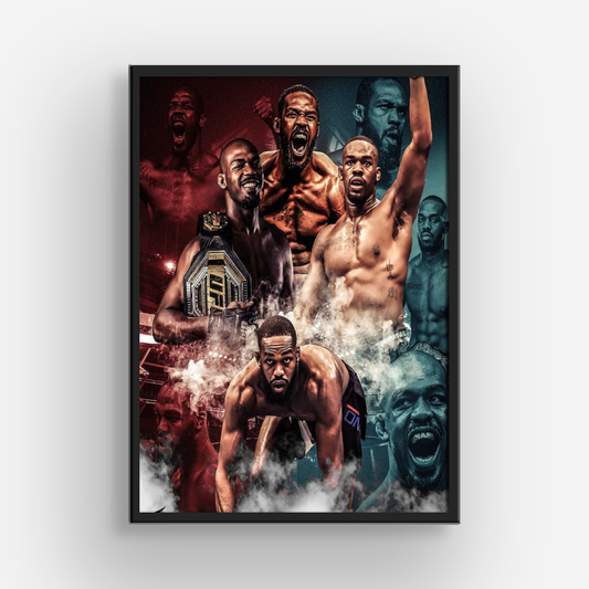 Jon Jones MMA Poster