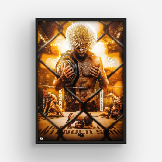 Khabib MMA Poster