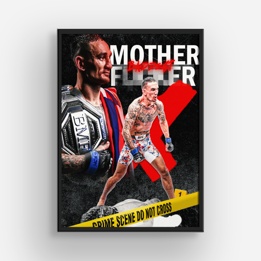 Max Hollaway MMA Poster