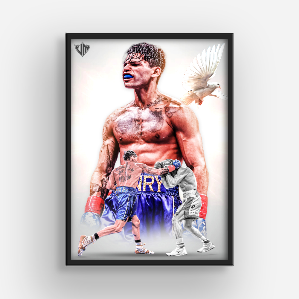 Ryan Garcia Boxing Poster