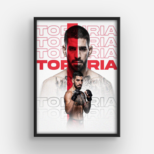 Topuria  MMA Poster