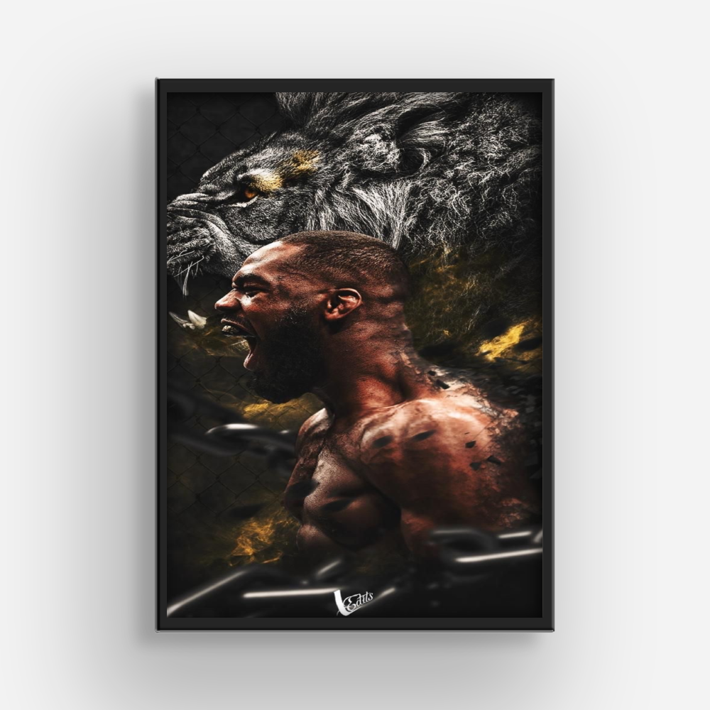 Jon Jones MMA Poster