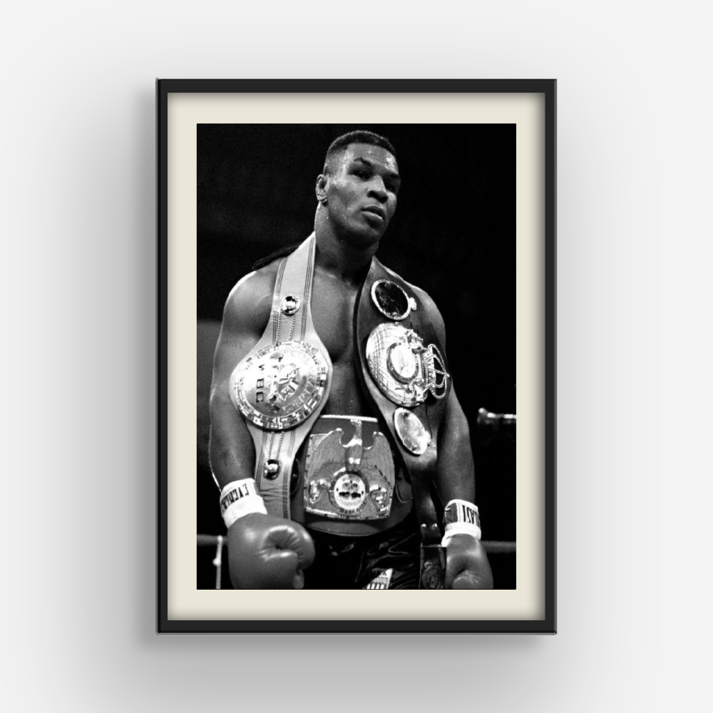 Mike Tyson Boxing Poster