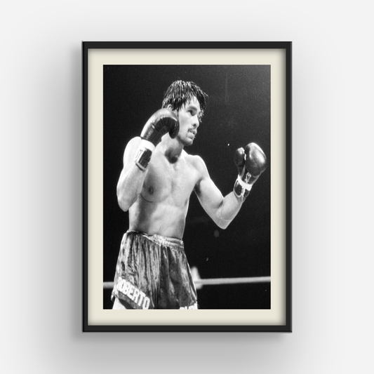 Roberto Duran Boxing Poster