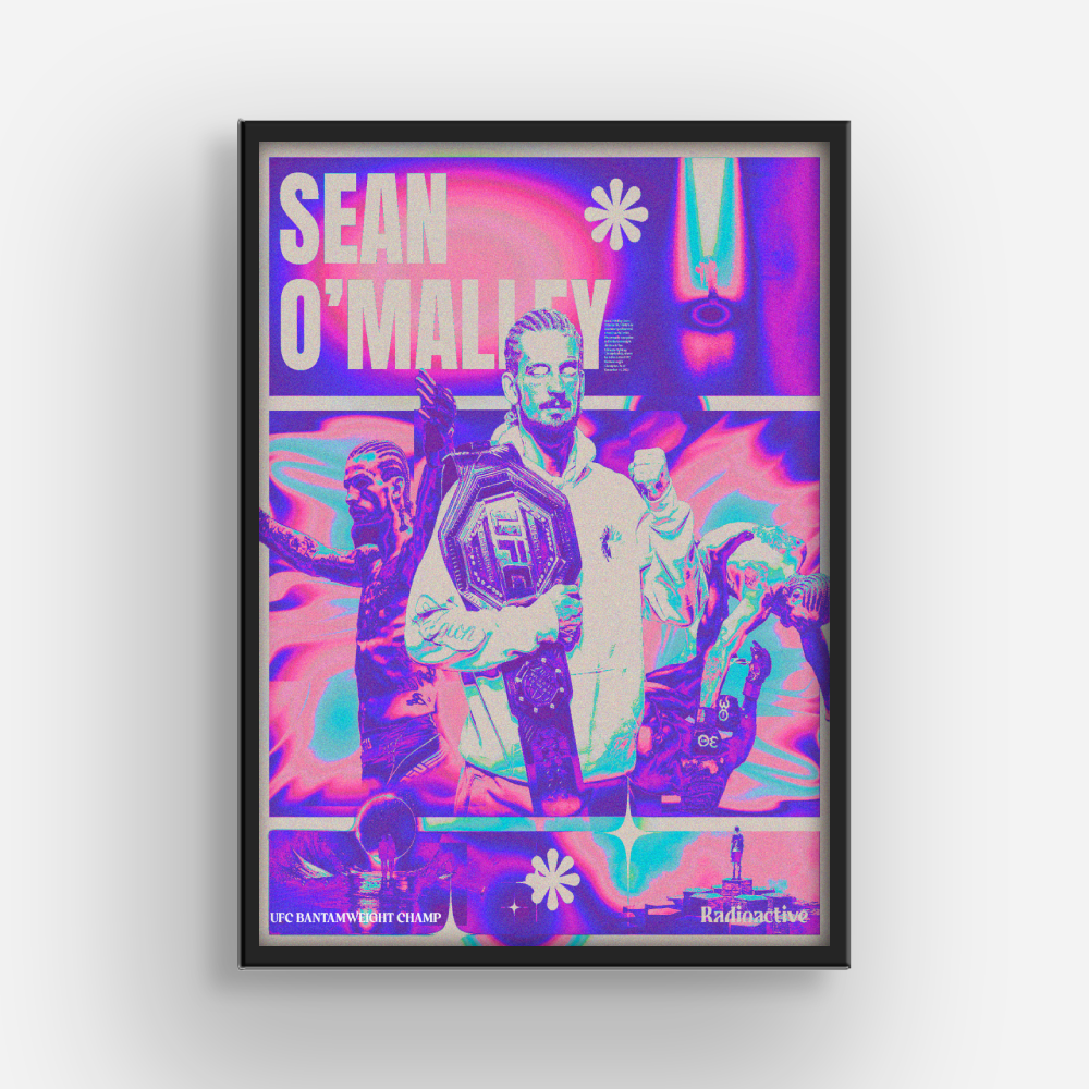 Sean O'Malley MMA Poster