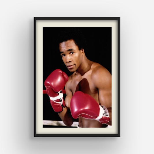 'Sugar' Ray Leonard Boxing Poster