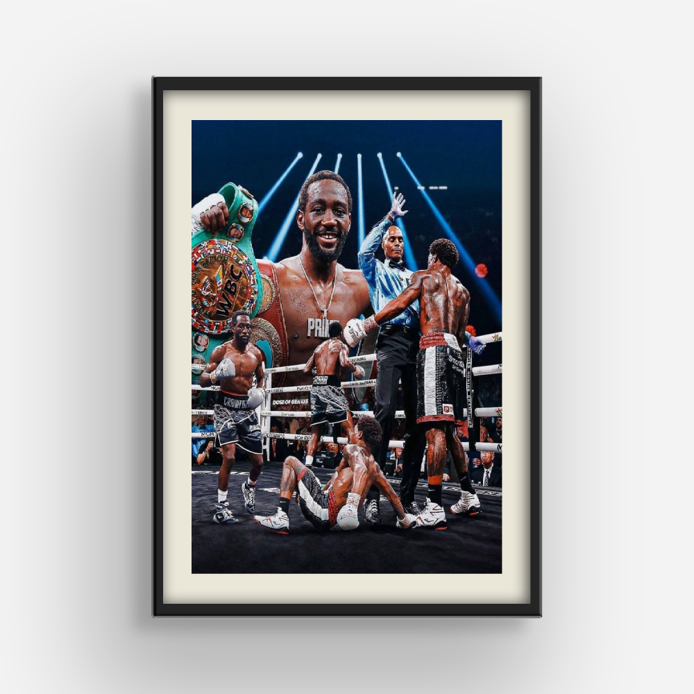 Terence Crawford Boxing Poster