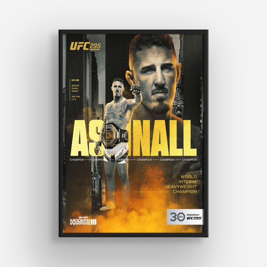 Tom Aspinal MMA Poster