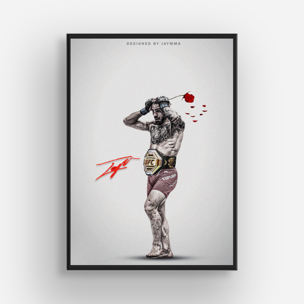 Topuria MMA Poster