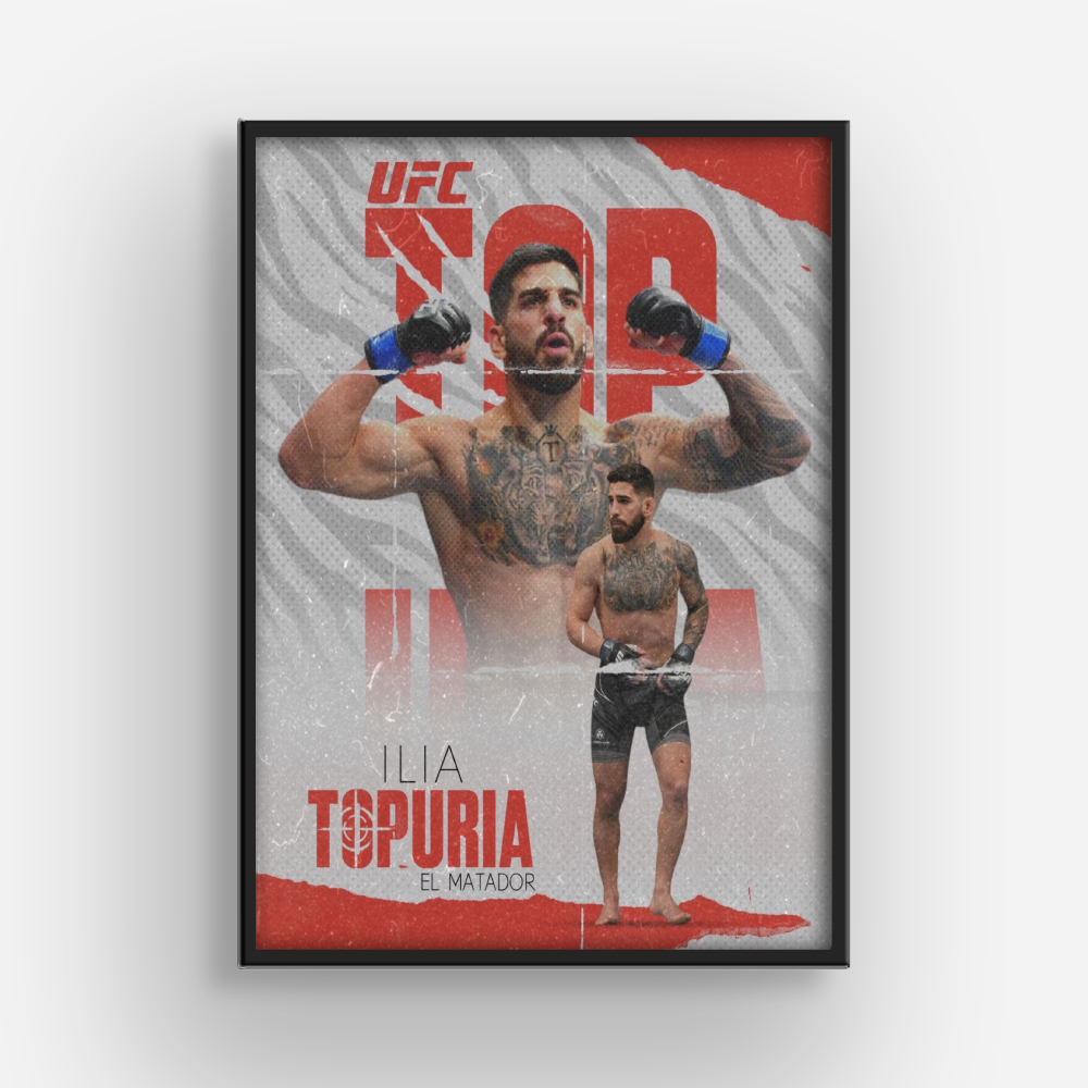 Topuria MMA Poster