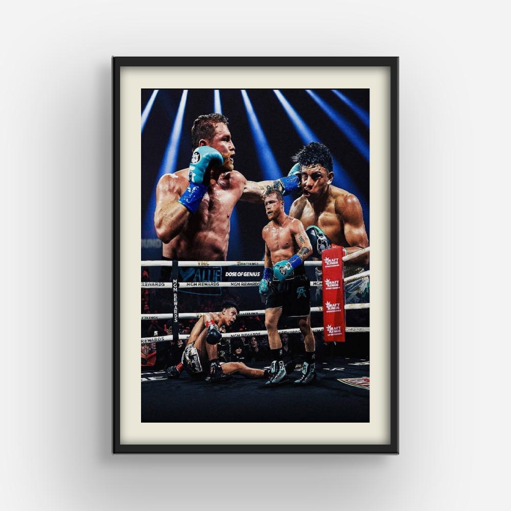 Cancelo alvares boxing poster