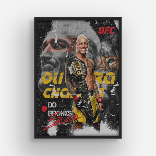 Charles Oliveira MMA Poster