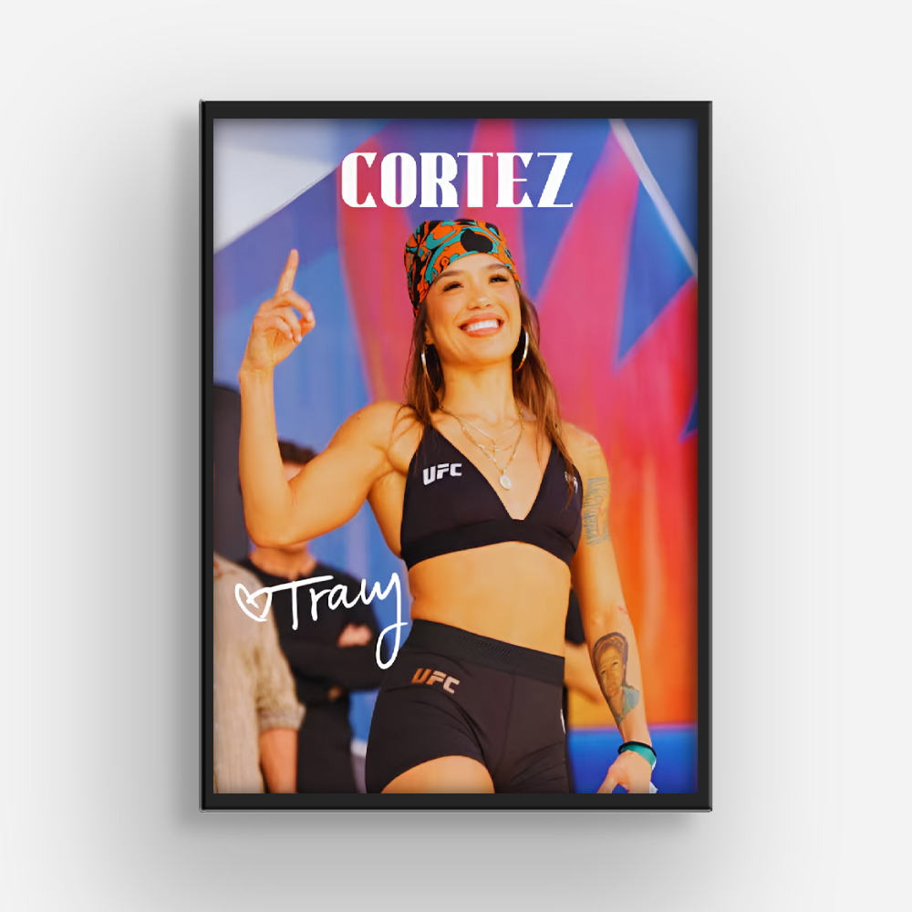 Tracey Cortez MMA Poster