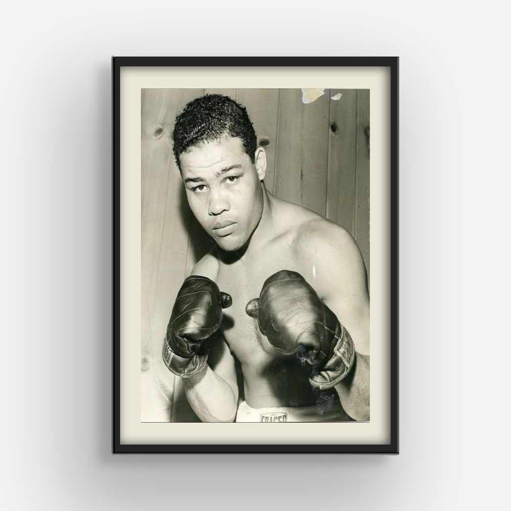 Joe Louis Boxing Poster