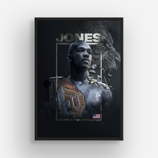 Jon Jones MMA Poster