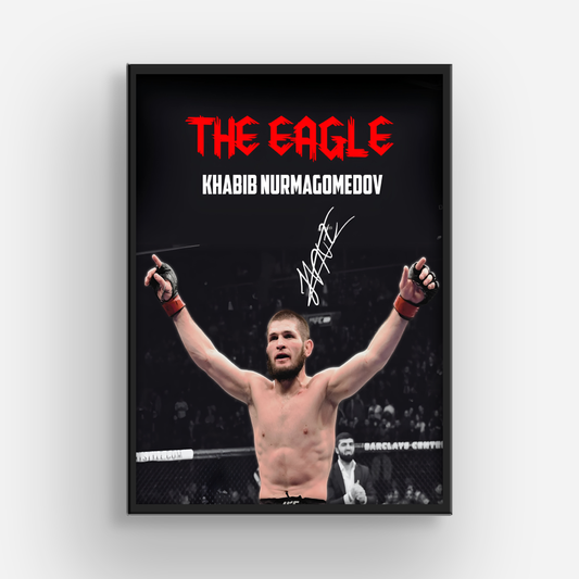 Khabib 'The Eagle' MMA Poster