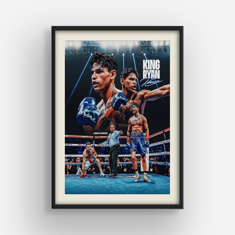 King Ryan Boxing Poster