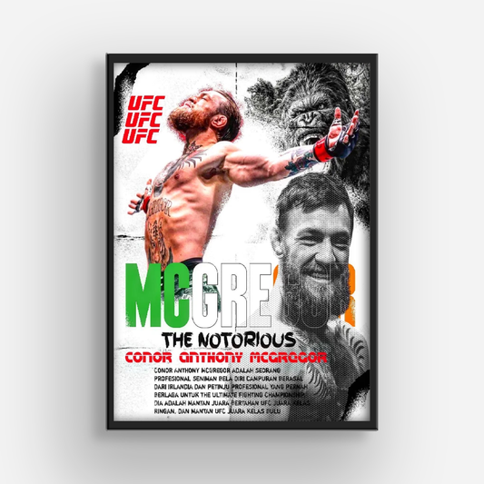 Conor McGregor MMA Poster