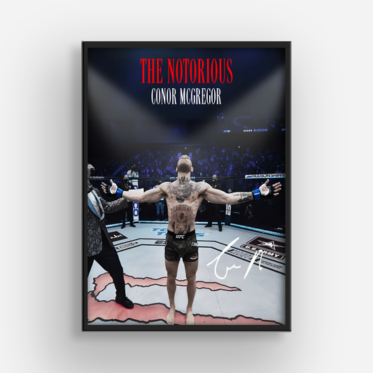 Conor McGregor MMA Poster