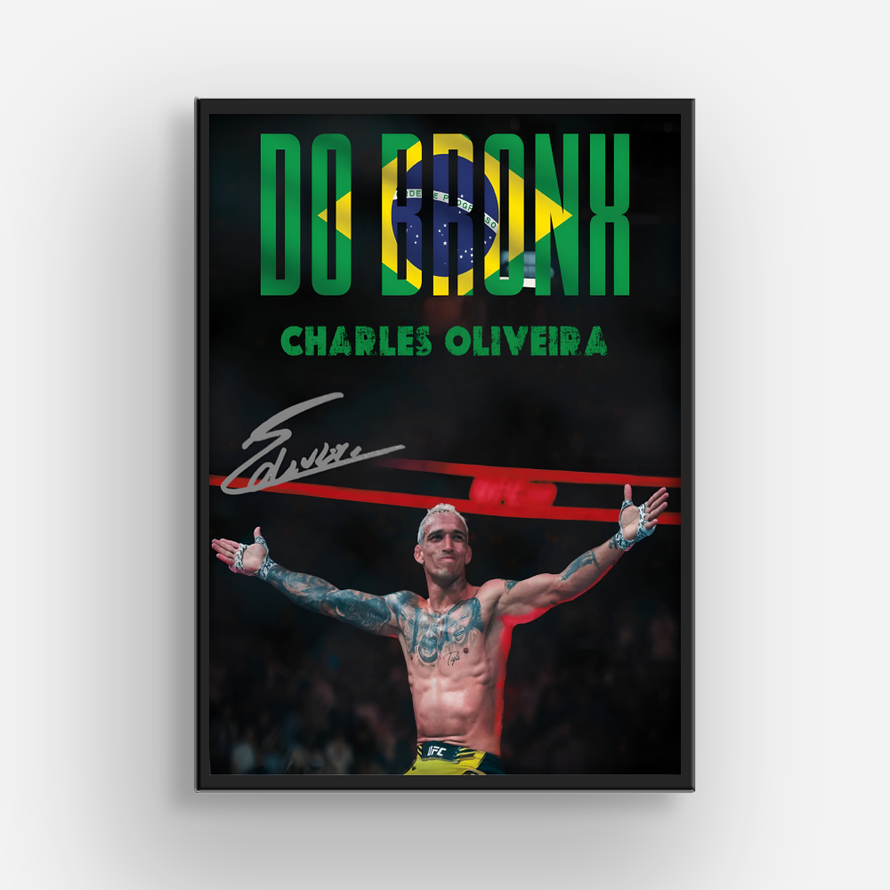 Charles Oliveira MMA Poster