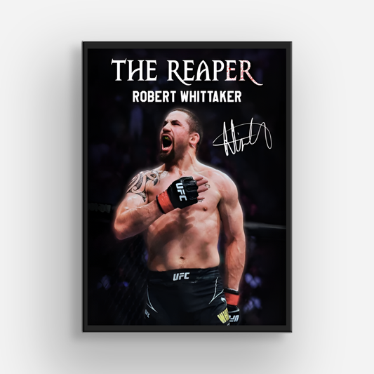 Robert Whittaker MMA Poster