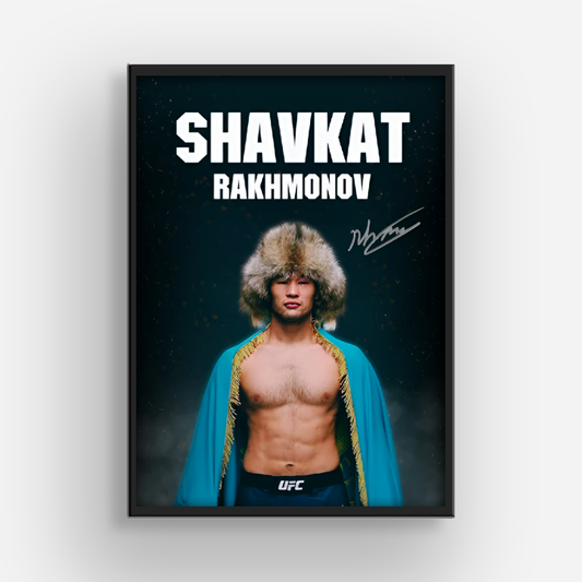 Shavkat rakhmonov MMA Poster