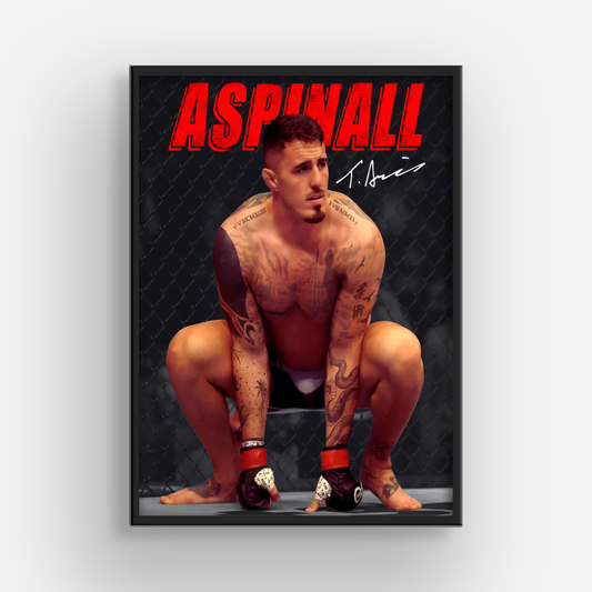 Tom Aspinall MMA Poster